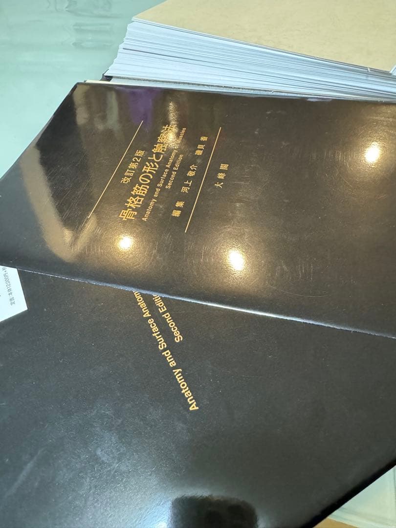 骨格筋の形と触察法　第2版【裁断済】