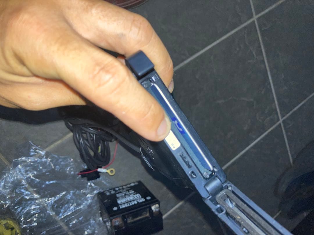 MSC-BE51Ⅱ-2 セットアップ　オートバイ　ETC 二輪　ステー付き超お得