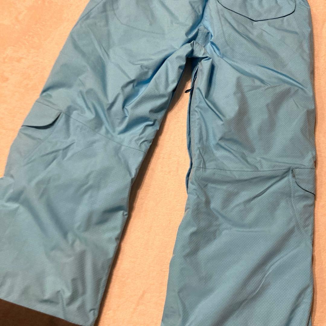 新品未使用 SALOMON レディース スノボ スキーパンツ スノーボード 水色