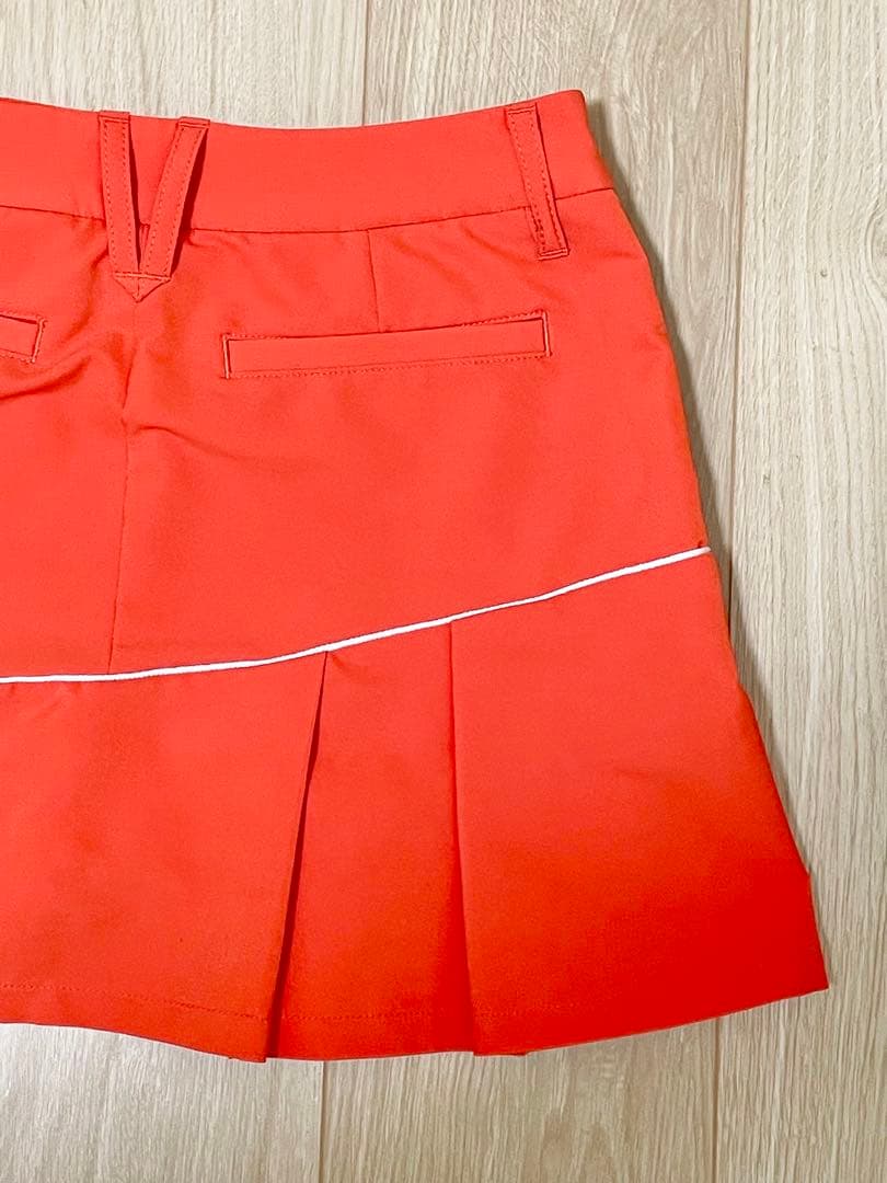 ◾︎デサントゴルフ　上下セット スカート モックネック ノースリーブ S