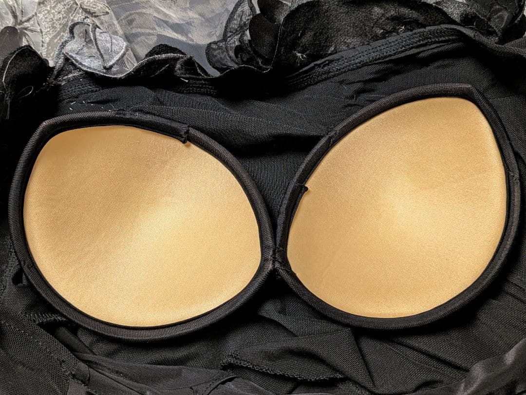 Kanae Dance　社交ダンス衣装　ブラック　Lサイズ