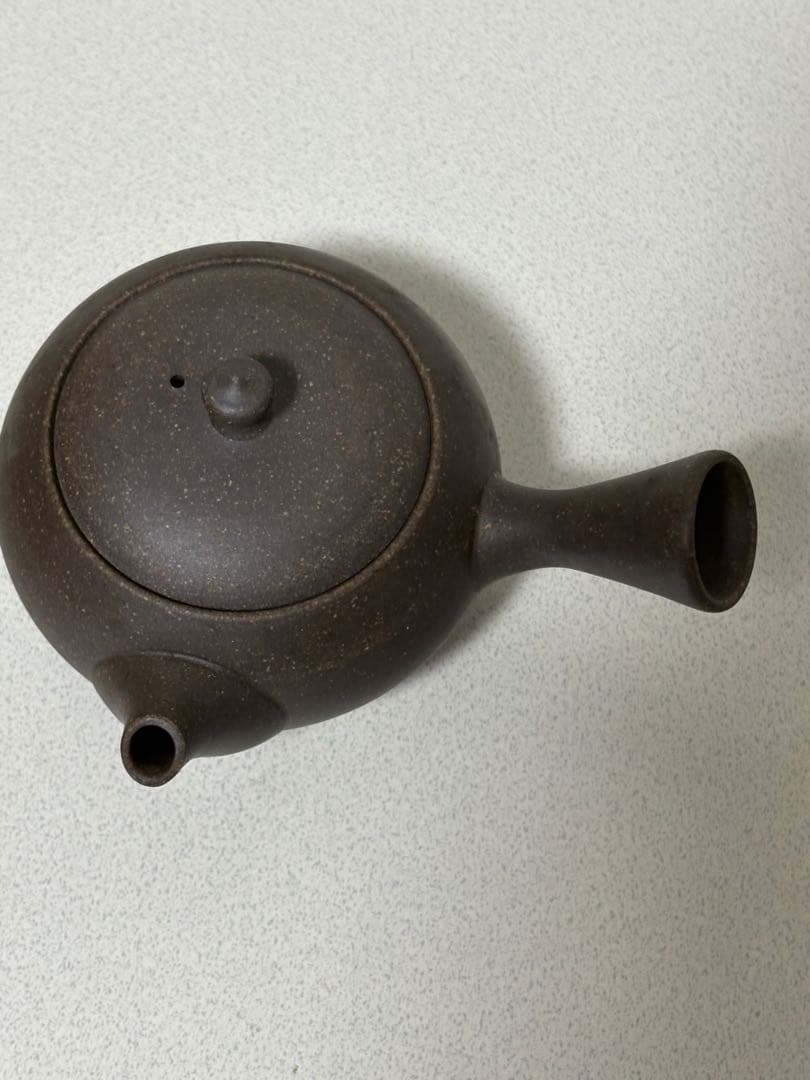 水野博司 急須 常滑燒 梨皮急須