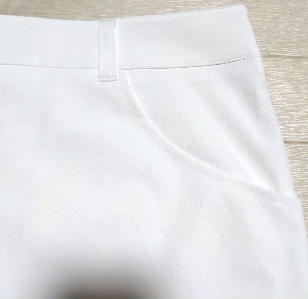 新品　ジュンアンドロペ　スカートL　白ホワイト定価25300円春夏
