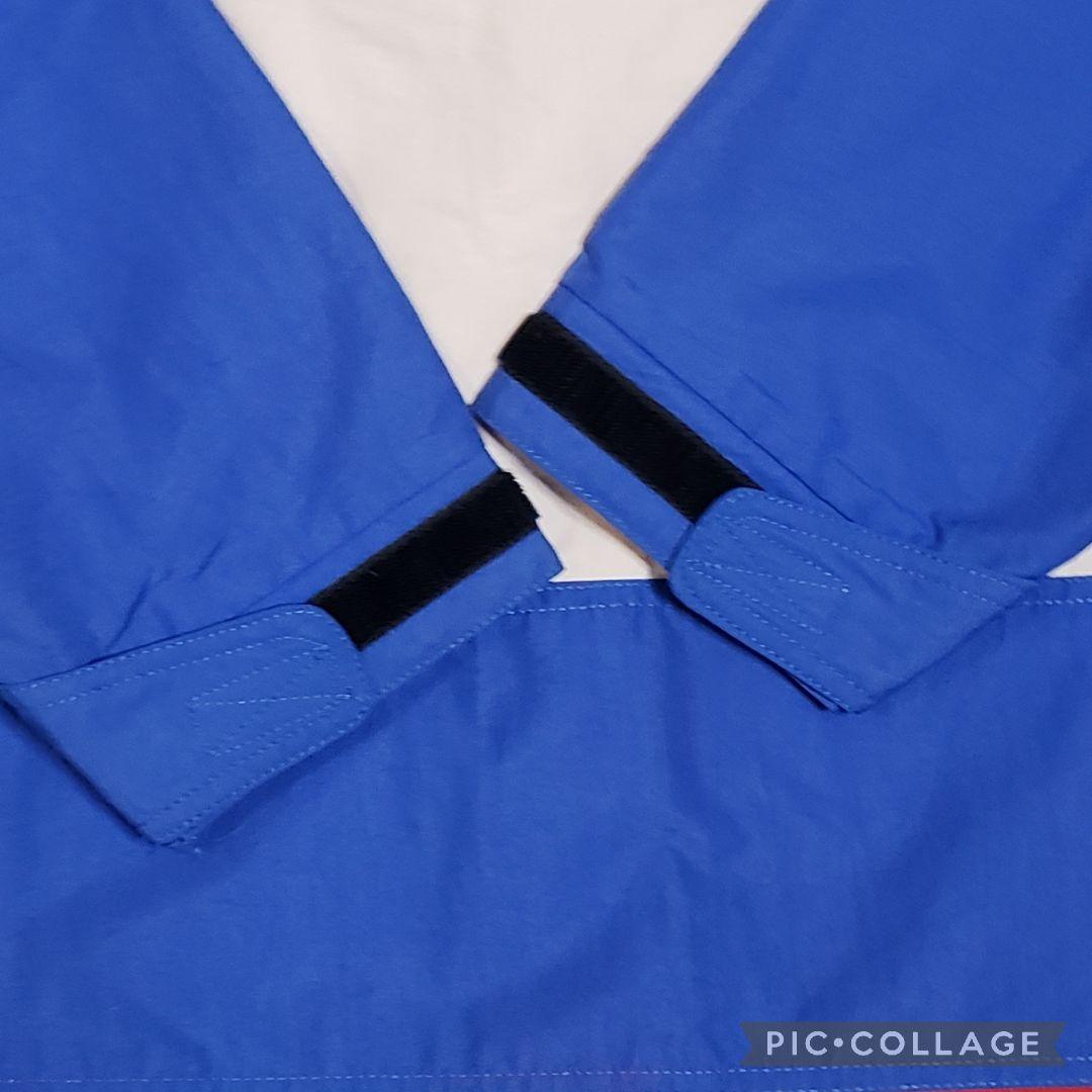 横浜マリノス　ハーフジップパーカー　ジャンパー　レア　ワッペンエンブレム刺繍