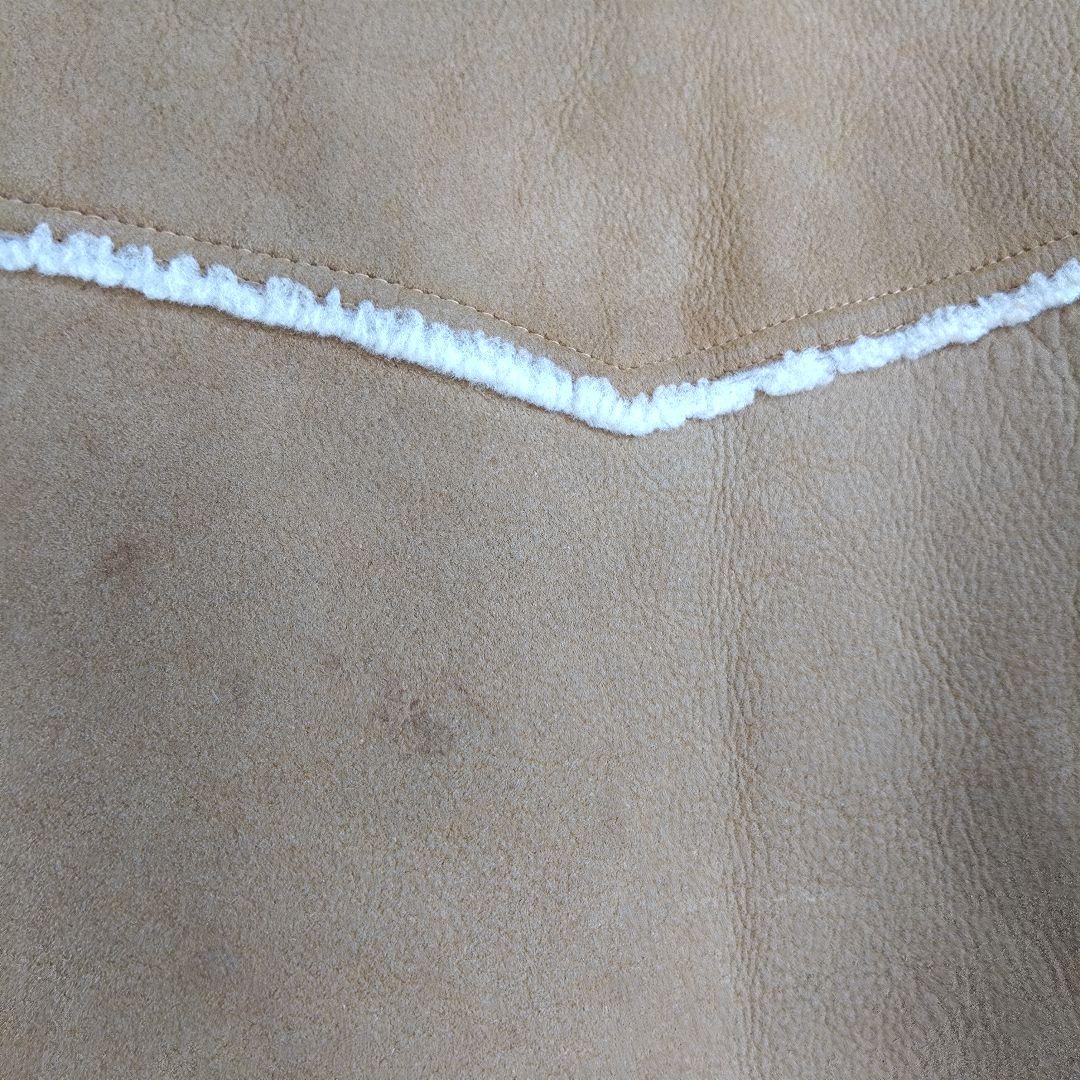 【美品・USA製】70s ビンテージ　ムートンジャケット　size38