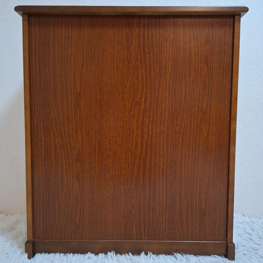 【美品】karimoku カリモク コロニアル 電話台 FAX台 サイドチェスト