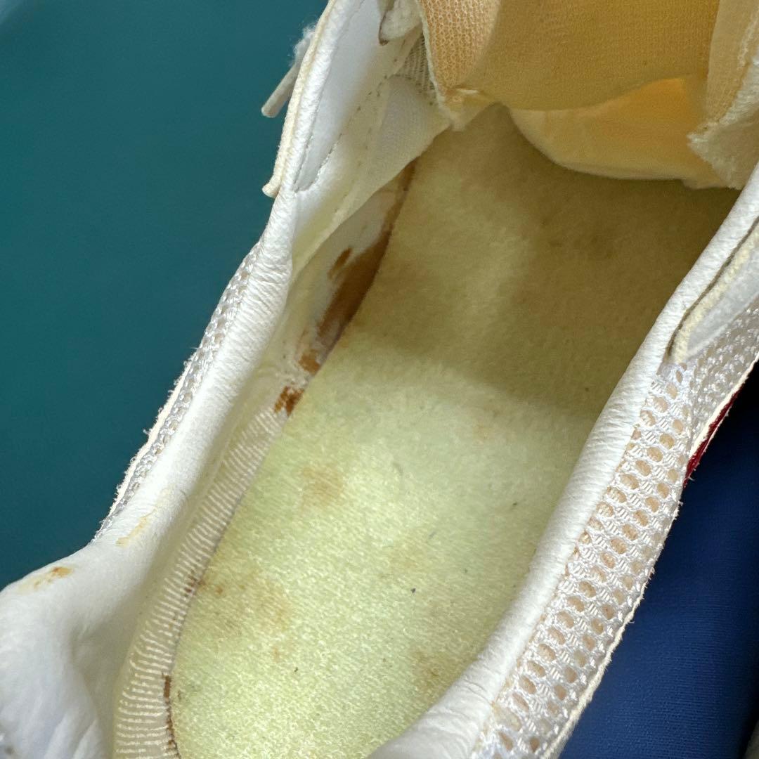 ASICS ソーティ24.5cm前後 ホワイト/レッド