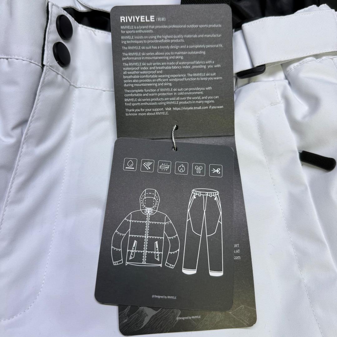 ◉Ac右1003 未使用保管品 RIVIYELE  スキーパンツ L