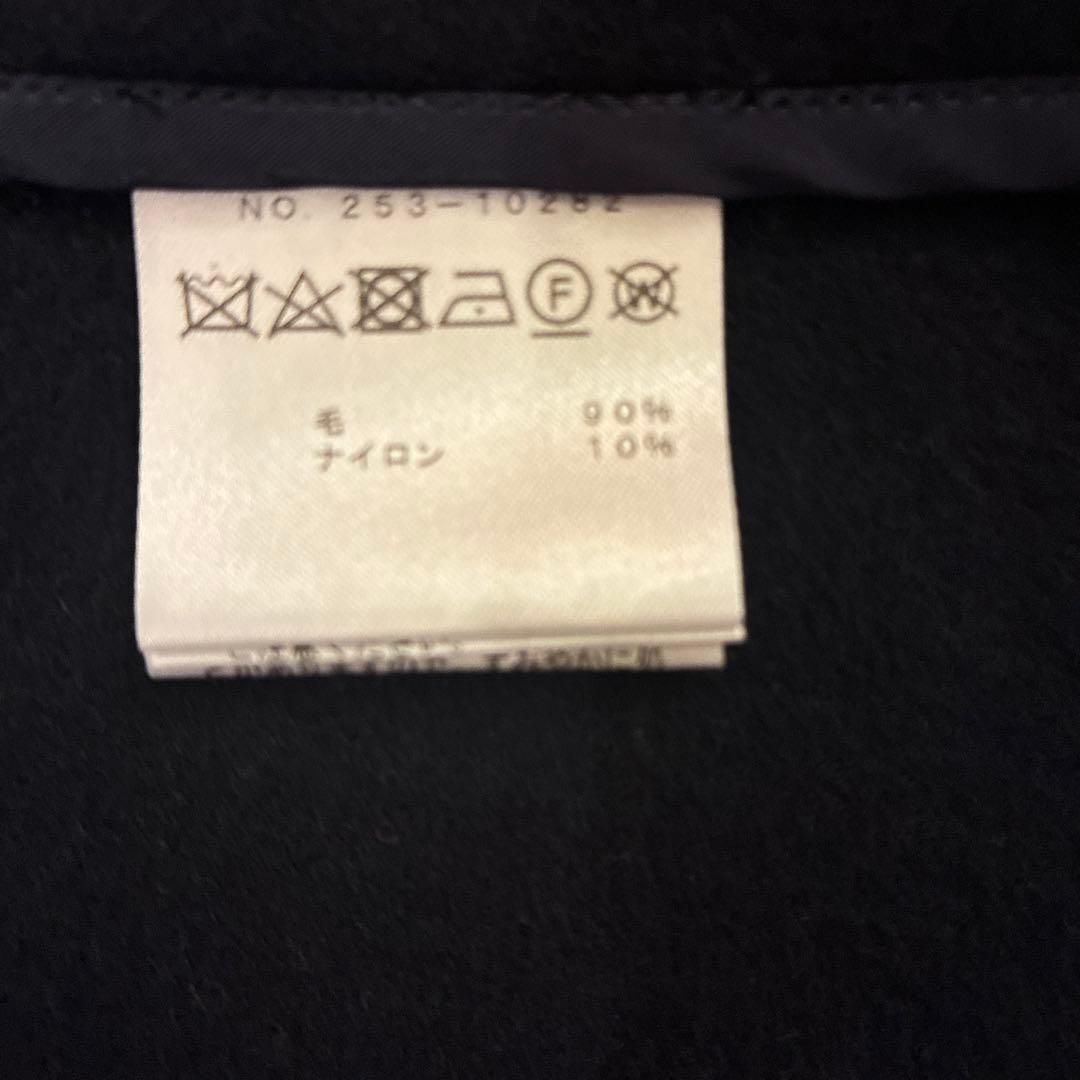 and me様 M.Fil スペリオルビーバーアシンメトリーマント　ネイビー