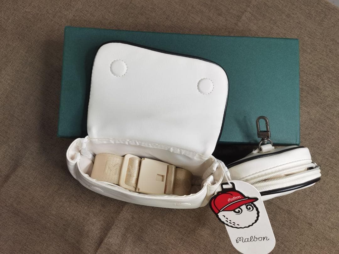 Malbon ゴルフ ミニボールバッグ✨防水2層式ウエスト＆ハンド兼用