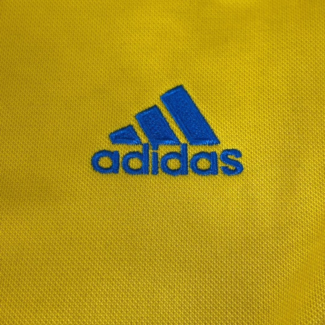 adidas アディダス 黄/青 トラックジャケット SVFF TRK XL