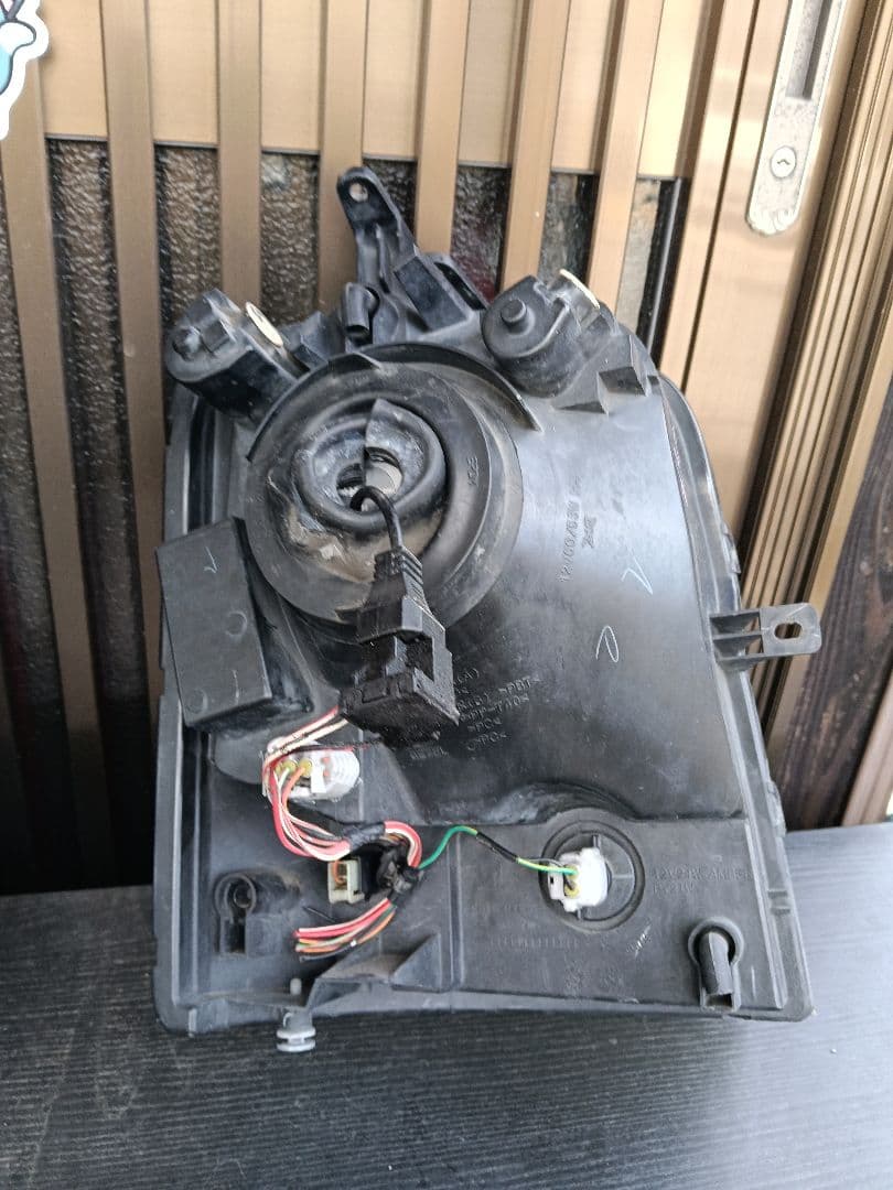 エブリィDA64 Vヘッドライト メッキカバー付