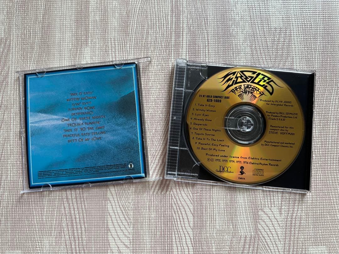EAGLES／グレイテストヒッツ ／イーグルス／24k GOLD CD