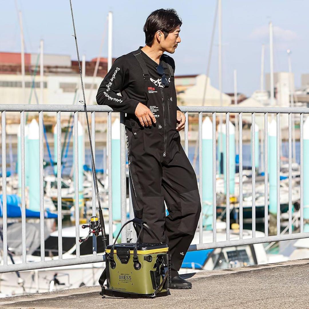 ドレス dressサロペットパンツパッド付 M 黒 使用3回 完売品 釣り