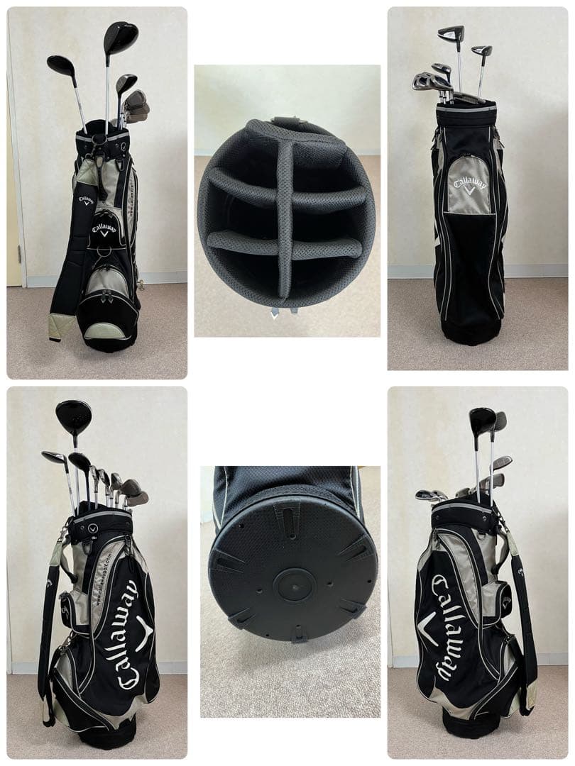 Callaway統一メンズゴルフクラブ11本セットキャディバッグ付