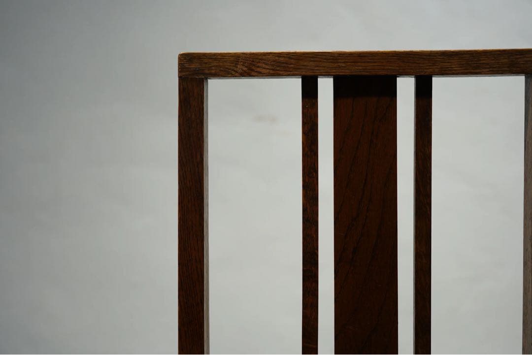 大正アールデコ　チェア　張替え済み　アンティークチェア