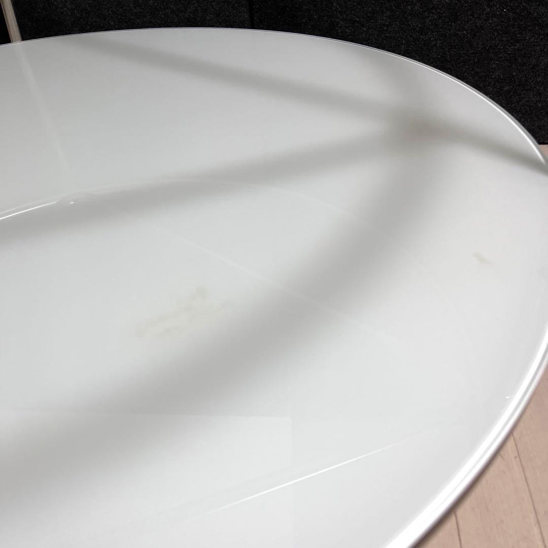 イケア　STRIND ストリンド　ガラステーブル　円形テーブル　ローテーブル