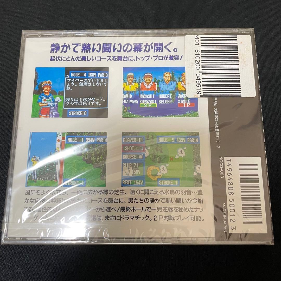 ネオジオ トッププレイヤーズゴルフ NEOGEO CD 新品未開封