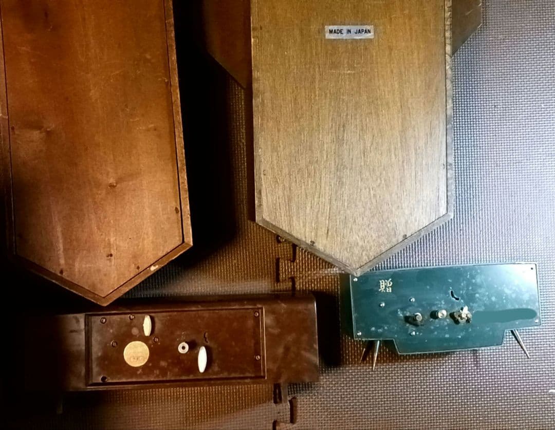 レトロ古時計セット　ジャンク