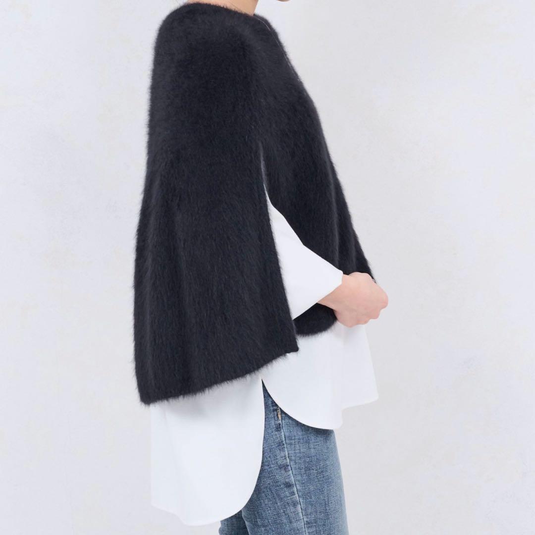 BEARDSLEY ポンチョ　黒