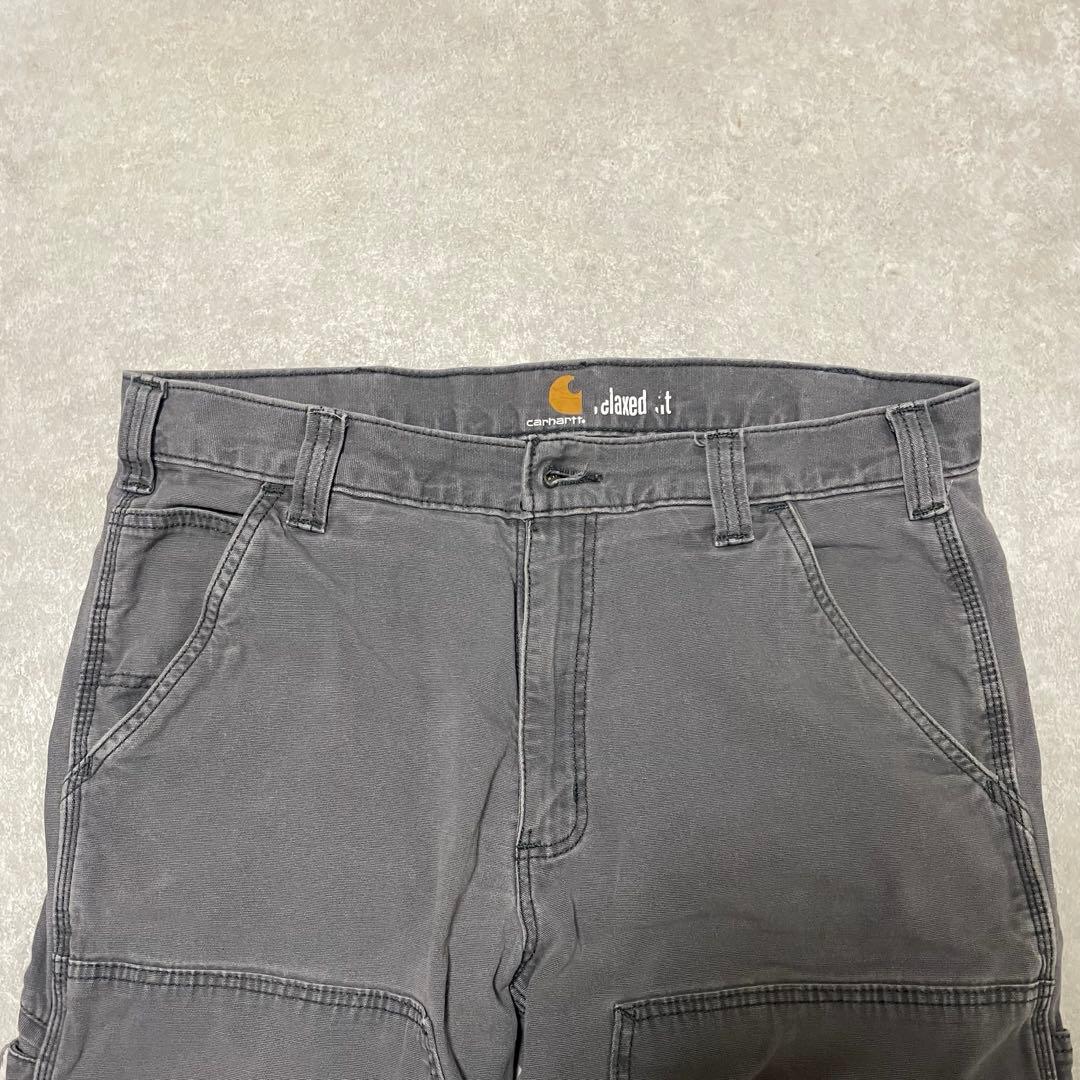Carhartt カーハート ダブルニー ワークパンツ34×32 ダック古着
