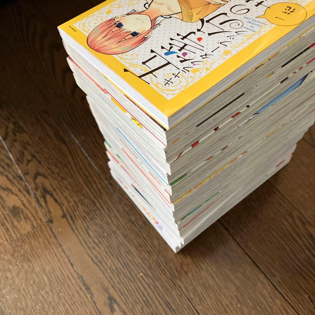 五等分の花嫁全巻+キャラクターブック一花+ミニイラスト集セット