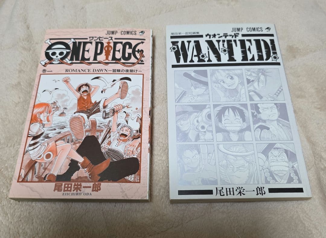 ONE PIECE　１巻　初版 　冊子付き　　WANTED!　 初版　　冊子付き