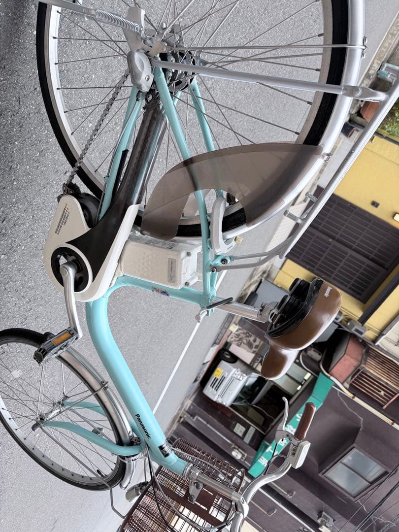 大阪府　パナソニック　電動アシスト自転車　バッテリー12ah