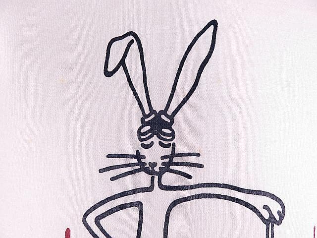 【値下げ】パーリーゲイツ　スウェットトレーナー　白　両面プリント　2/M