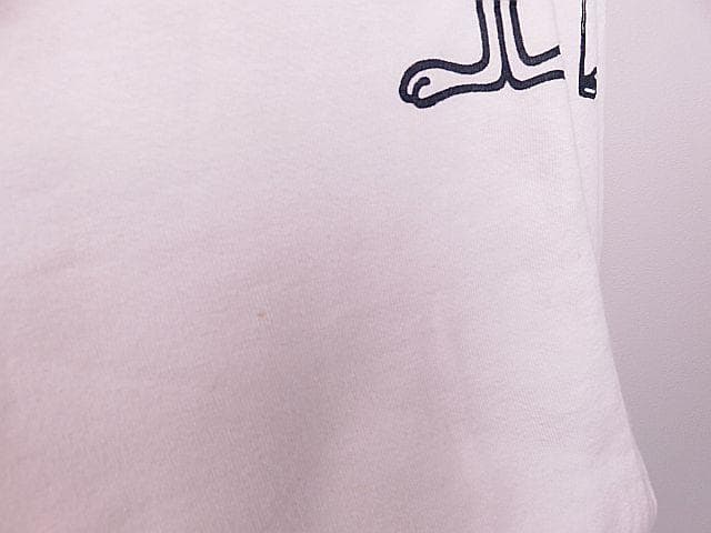 【値下げ】パーリーゲイツ　スウェットトレーナー　白　両面プリント　2/M