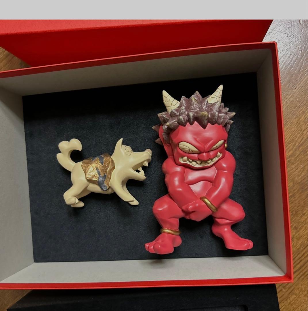 値下げ　瀧下　和之フィギュア赤鬼と犬 桃太郎図 : 瀧下和之作品集　2冊