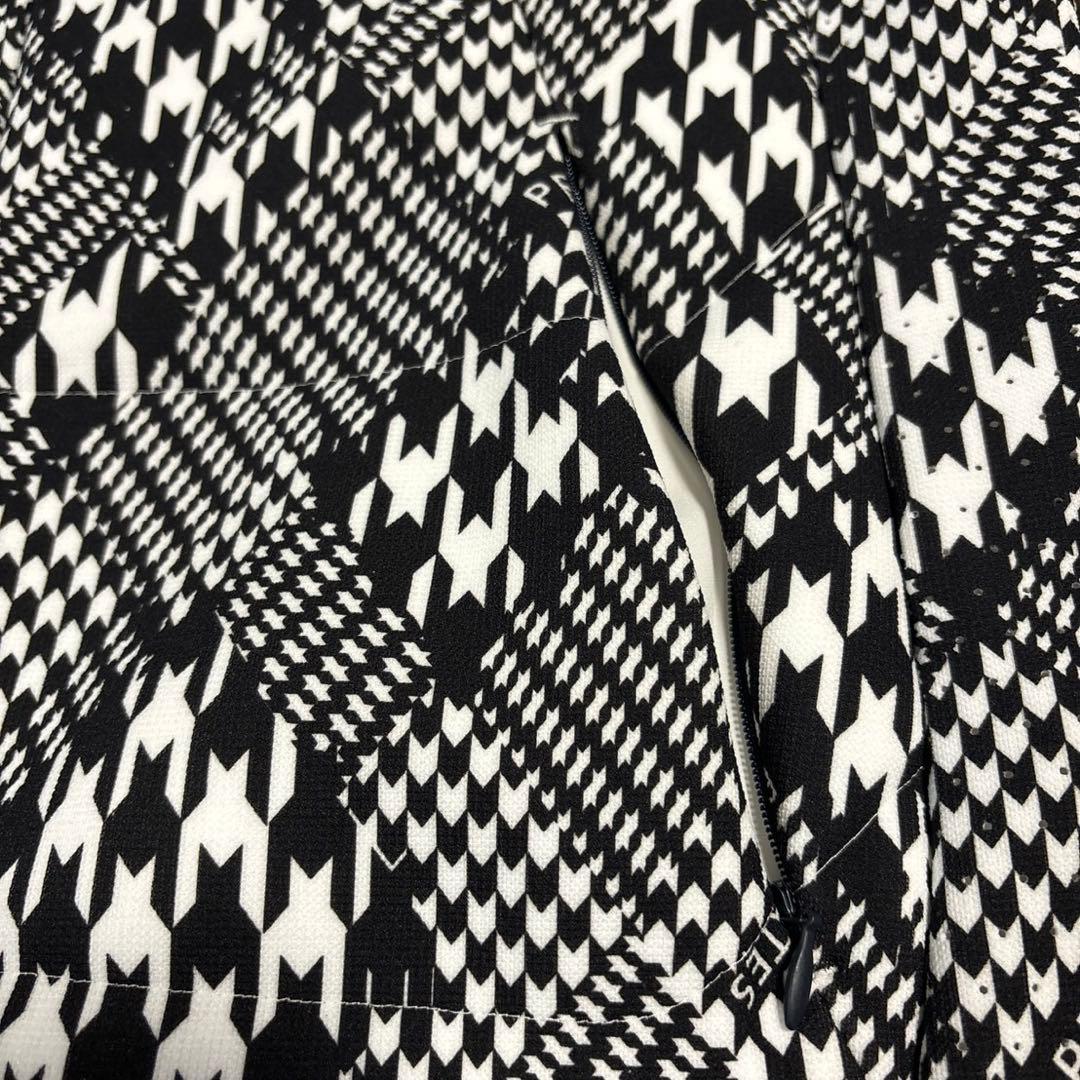 パーリーゲイツTEXBRID20GダンボールJQ千鳥柄ベストサイズ4