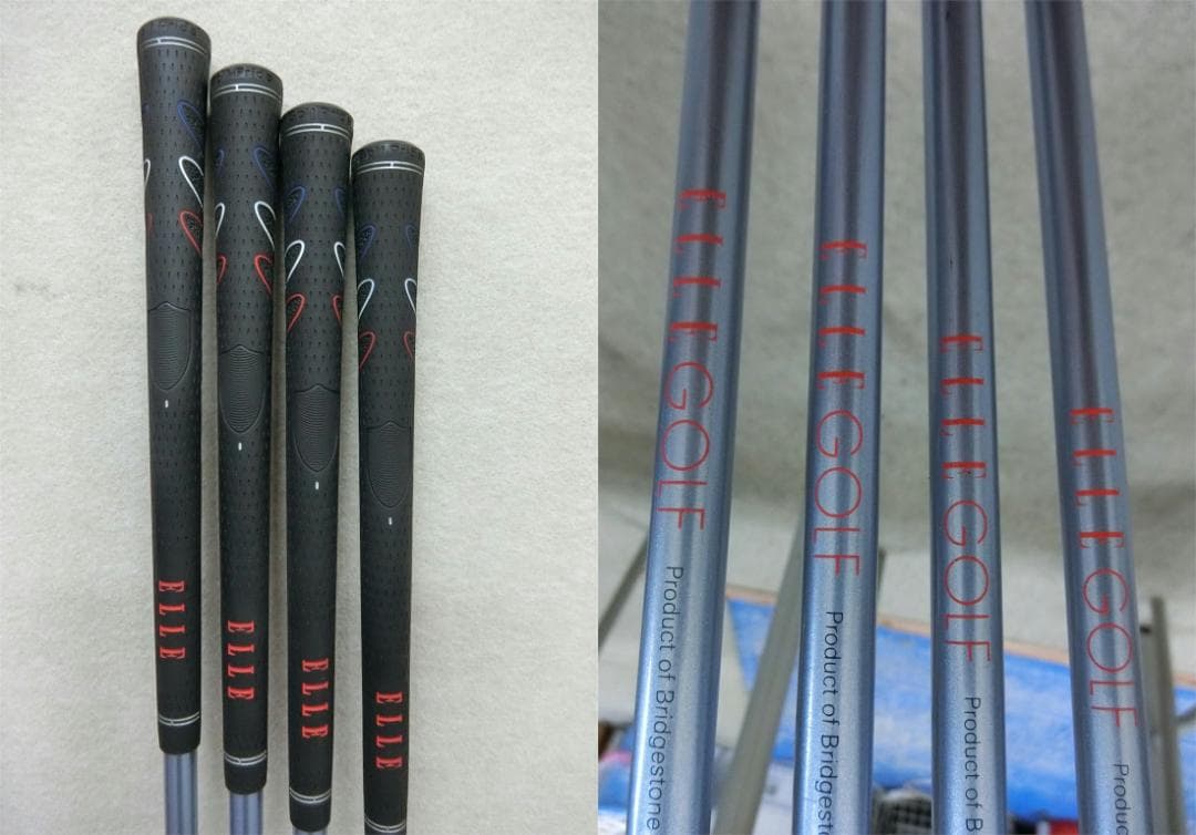 b742★初心者必見★ エルゴルフ レディースゴルフクラブ７本セット