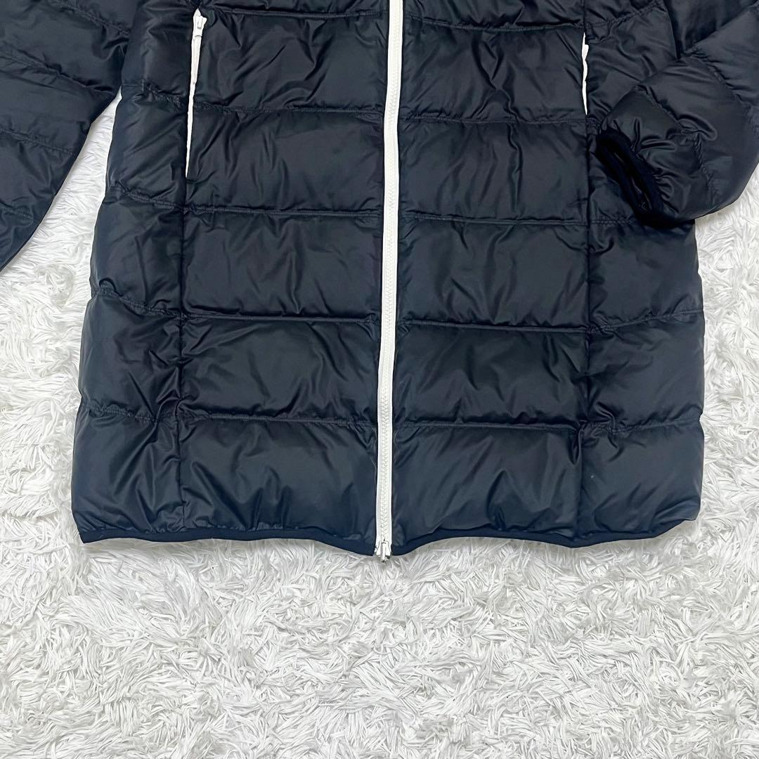 ナイキ ダウン ベンチコート リバーシブル 黒 洗える 大きいサイズ