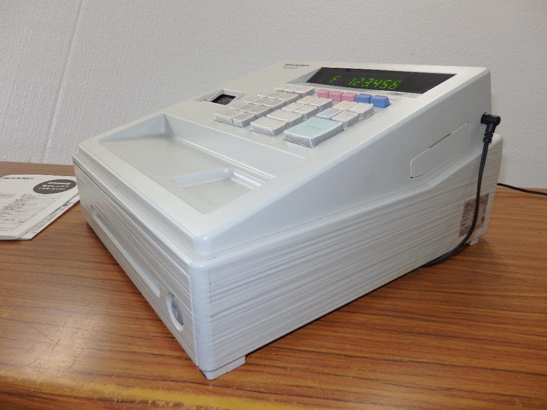 SHARP XE-A147-W ホワイト レジスター