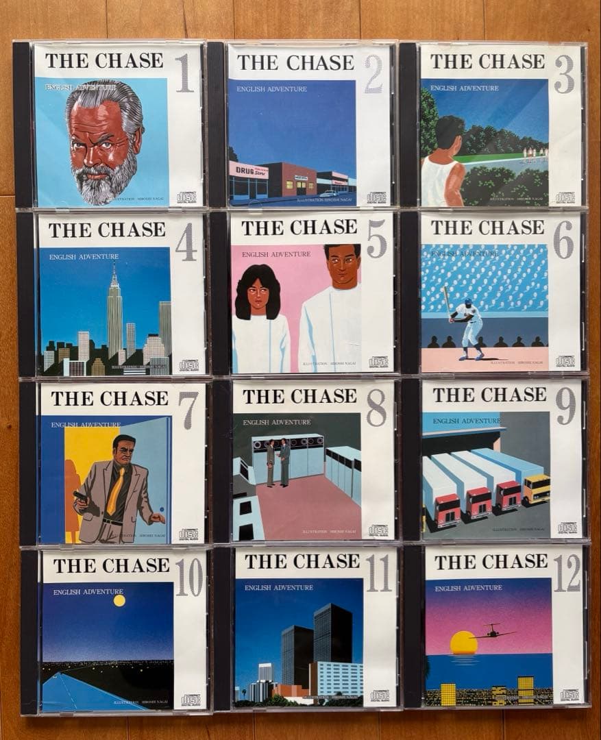 全巻セット　イングリッシュアドベンチャー　追跡　THE CHASE 英語教材