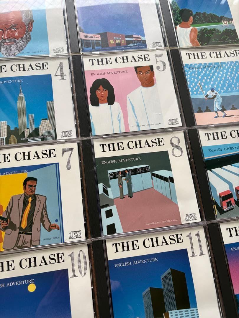 全巻セット　イングリッシュアドベンチャー　追跡　THE CHASE 英語教材