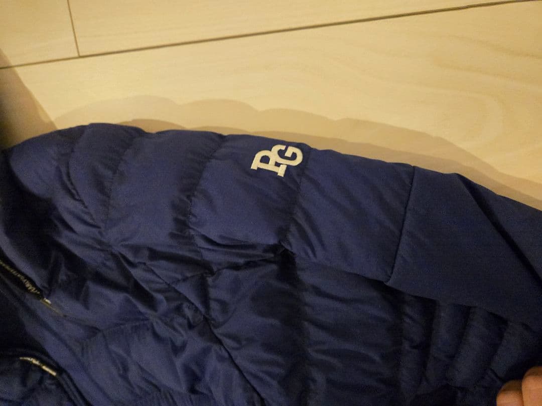 ま*6様 PEARLY GATES ネイビー 中綿ジャケットサイズ4