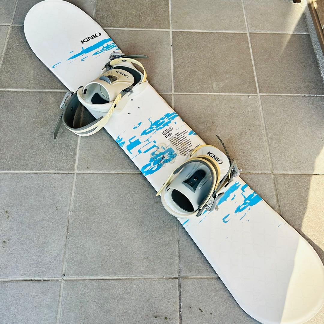 【美品】スノーボード　ビンディング　 IGNIO 　イグニオ138