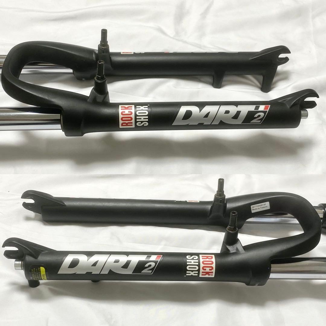 ROCK SHOX DART 2 26インチ MTBサスペンションフォーク 美品