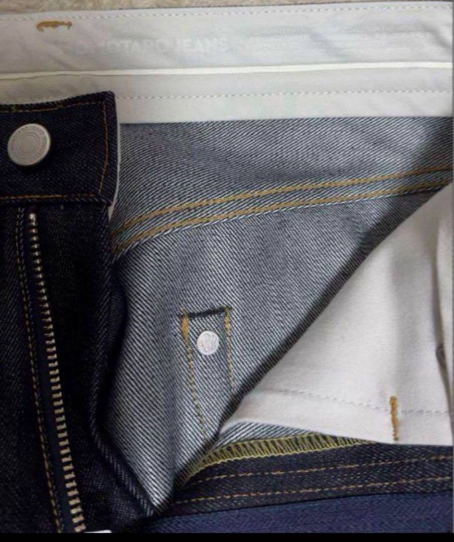 【極美品】桃太郎ジーンズ #100 SILK STRAIGHT 15oz