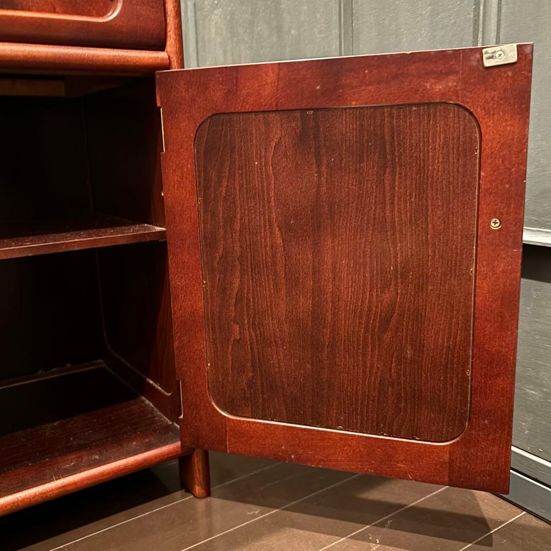 karimoku カリモク　電話台 FAX台　サイドチェスト　レトロ　花台