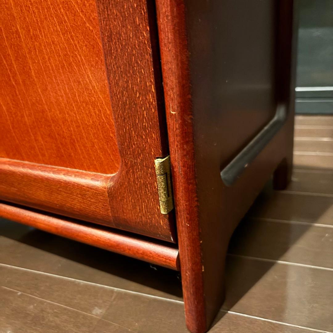 karimoku カリモク　電話台 FAX台　サイドチェスト　レトロ　花台