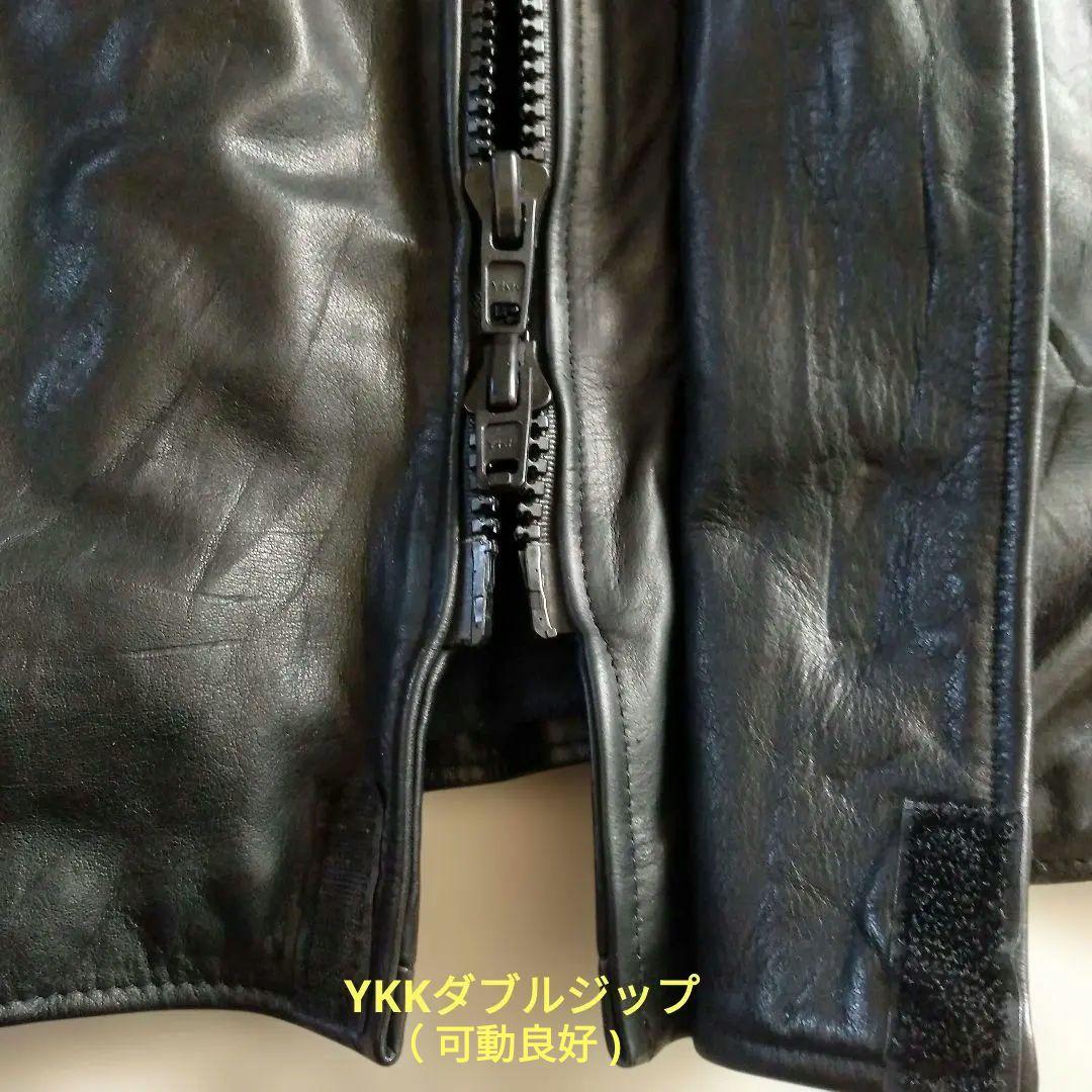 80s Vintage フランス軍 ファイヤーマンジャケット レザーカーコート