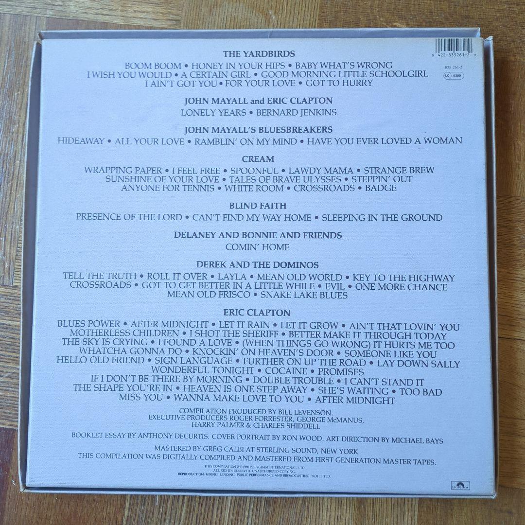 洋楽 Eric Clapton - Crossroads 4CD