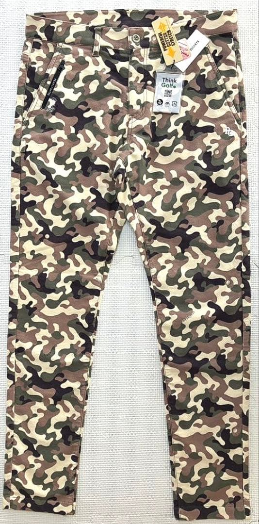 パーリーゲイツ パワフルコットンストレッチ フィールサーモパンツ（CAMO／5）