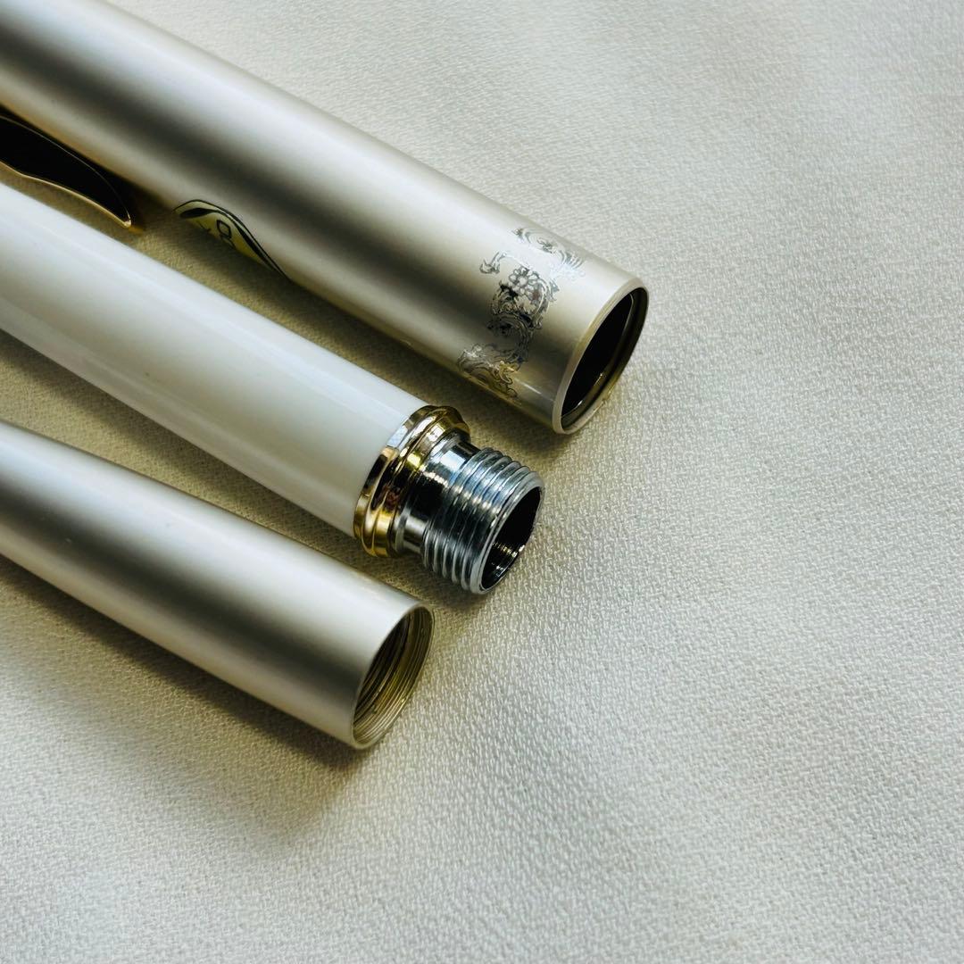 【美品】セーラー万年筆 21K 細字 ゴールド系