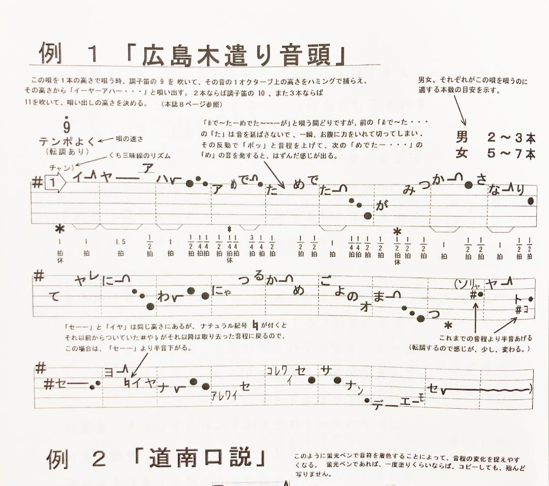 日本の民謡★五線譜10集セット～e17 教本/練習/上達/三味線/尺八/ 参考