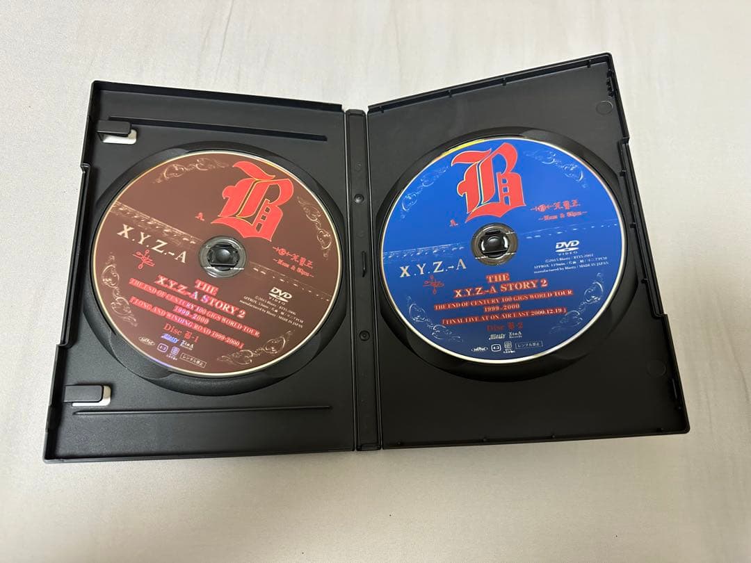 X.Y.Z.→A A.B→O←X.Y.Z. Now＆Then DVD CD