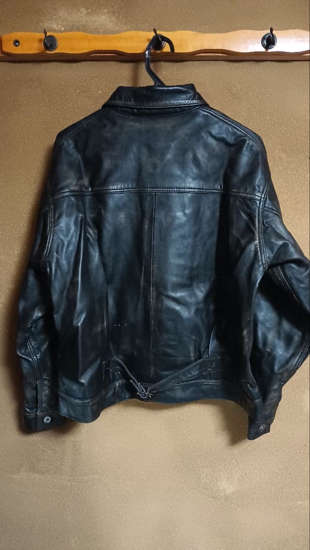 HARE シープレザートラッカージャケット